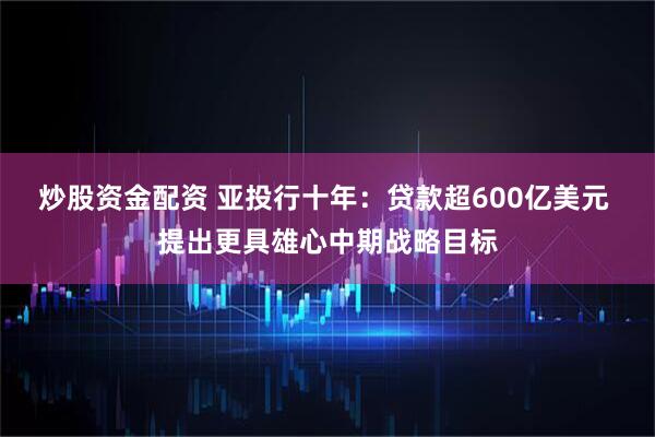 炒股资金配资 亚投行十年：贷款超600亿美元 提出更具雄心中期战略目标